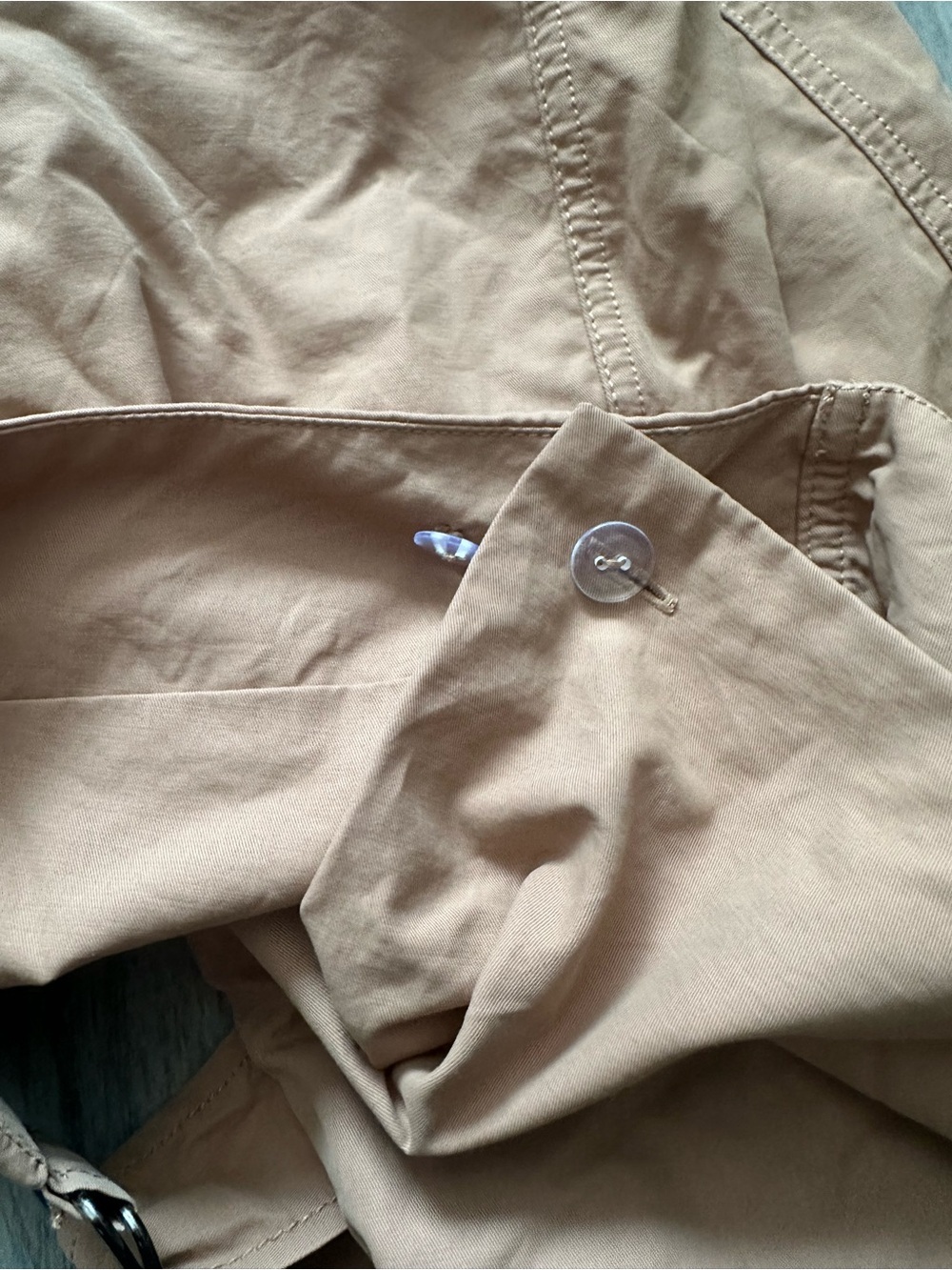 Calvin Klein Jeans Women’s Wrap Mini Skirt with Side Ring - Picture 6 of 8
